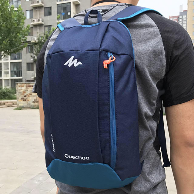 Decathlon vai túi người đàn ông và phụ nữ giải trí du lịch mini ba lô túi nhỏ 10L chính hãng ba lô nữ