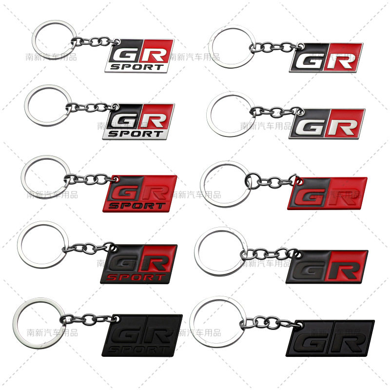 GR Key Closed for Toyota GRSPORT Key Closed Personality Metal Key Closed
