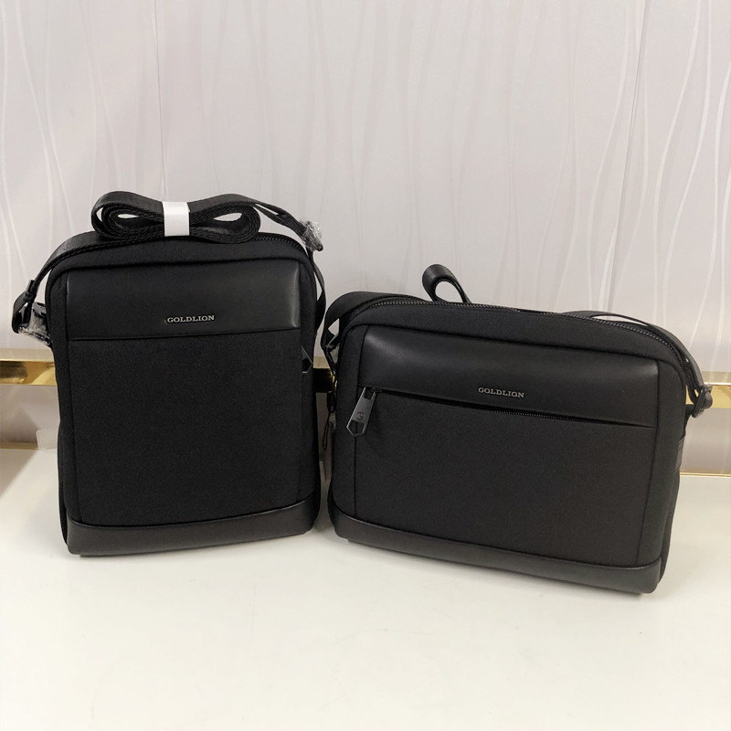 Kinley to 2022 new men's bag mall Tongan urban wind fashion 100 lap single shoulder inclined satchel business bag cloth bag