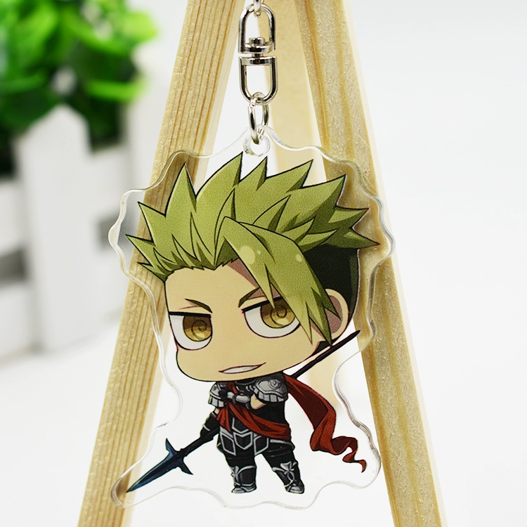 Fate / Apocrypha Keychain Astorfo Joan of Arc Game Hoạt hình Mặt dây chuyền hai mặt ngoại vi - Carton / Hoạt hình liên quan