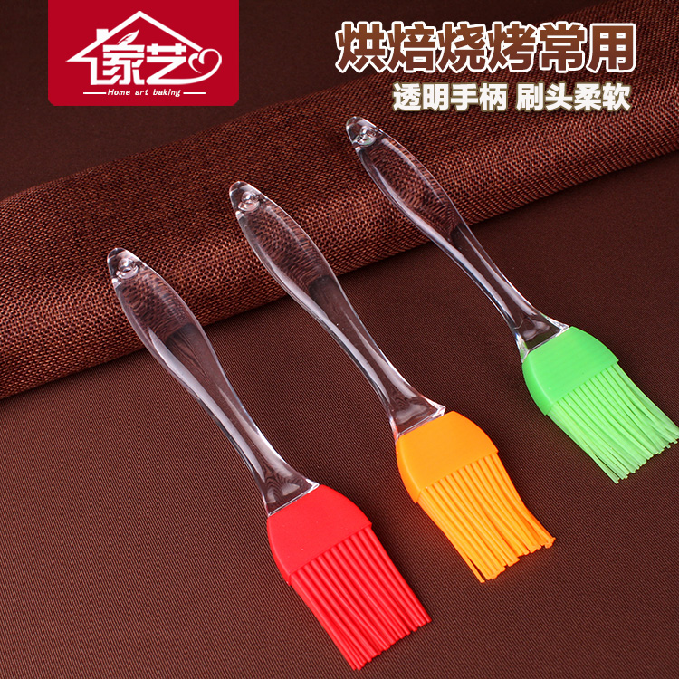 Baking tool brush head resistant to high temperature silicone brush brush brush brush brush brush without soft hair