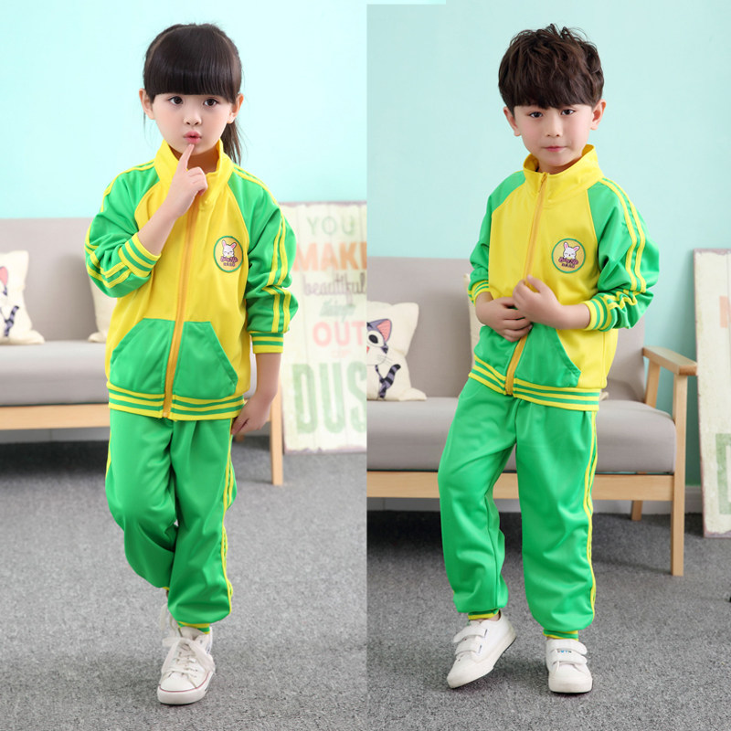 Kindergarten uniform spring autumn winter primary school student group school uniform children's sports performance suit factory direct sales