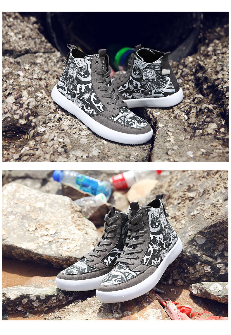 IDX / 爱 定 / shoes Giày cao gót mùa xuân và mùa thu nam và nữ có cùng giày vải thủy triều - Plimsolls jordan dior cổ thấp