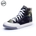 IDX / 爱 定 / 猿猴 Giày nam cao cổ graffiti mùa thu phiên bản Hàn Quốc của xu hướng giày sinh viên thông thường giầy thể thao nam  chính hãng Plimsolls