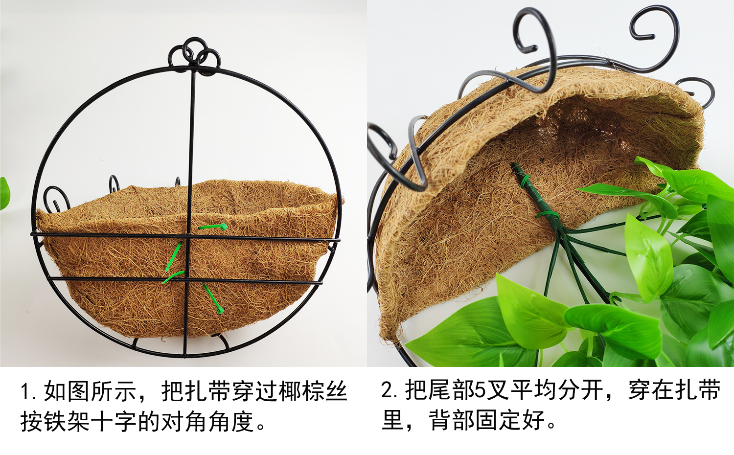 Cây mô phỏng trang trí chậu hoa giả trồng treo tường bề mặt cây xanh treo giỏ treo hoa lan treo trong nhà - Hoa nhân tạo / Cây / Trái cây hoa giả cao cấp