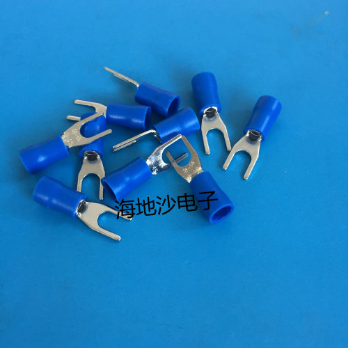 U-shaped pre-insulation terminals SV2-4 fork-shaped cold pressure terminals with sheath wiring terminals (200)