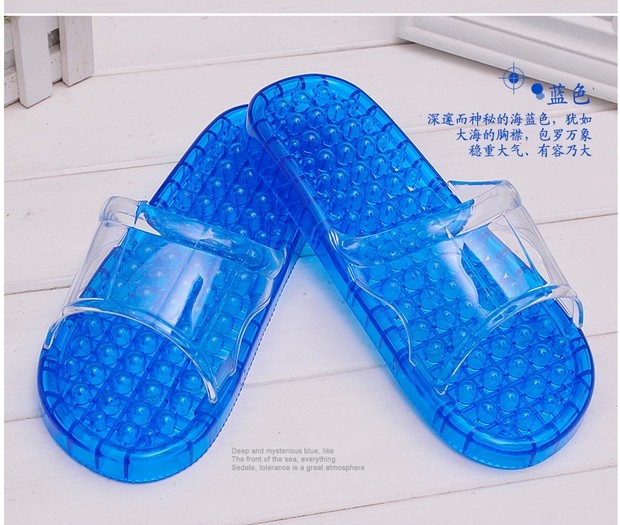 Đàn ông và phụ nữ Hàn Quốc dép đi trong nhà mát xa dép đi trong nhà trượt tuyết mùa hè những người yêu thích dép và dép dép nam cao cấp nhập khẩu