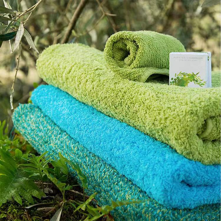 Portuguese Abyss Superpile Egyptian Cotton Towels and Bath Towels Are Absorbent, Soft, Skin-Friendly, Multi-Colored, and Free Shipping