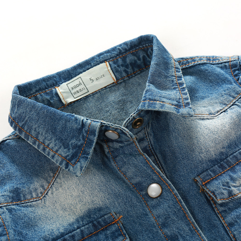 Chemise garcon à manche longue - Ref 2076884 Image 12