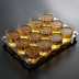 Hộ gia đình sáng tạo cốc bia lớn Rượu vang trắng rượu mạnh ly 2 22 hai bộ rượu 100ml - Rượu vang phụ kiện rượu vang Rượu vang
