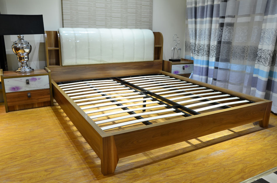 Hoàn thành bộ nội thất phòng ngủ bốn bộ đồ sáu mảnh kết hợp 1,8m đôi giường đôi năm hoặc sáu cánh tủ quần áo tối giản hiện đại ghế sofa giá rẻ