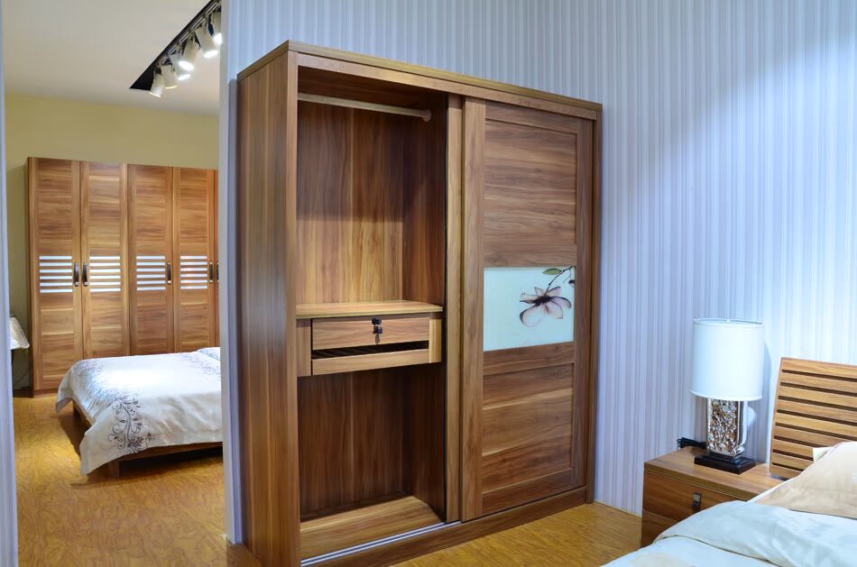 Bộ phòng ngủ hiện đại đơn giản kết hợp bộ 6 bộ bàn ghế phòng ngủ gỗ màu nội thất xanh bộ bàn ghế thông minh