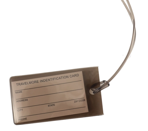 Багажная бирка для путешествий, Amazon, с печатью вашего логотипа