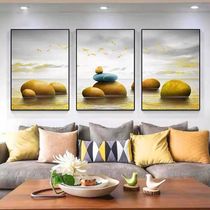 The sofa background wall painting in 2021 new maskland hanging triplex TV background network red atmosphere film and television