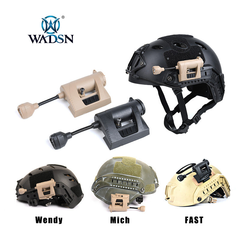 WADSN Wardson Charge Mpls colorful fast snake helmet lamp four-color infrared lighting signal recognition