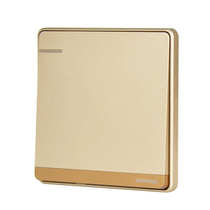 Switch multi-single open connection one open 1 plate open frame no champagne multi-control midway multi-control gold large panel wall