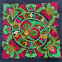 Embroidery home accessories accessories frame large package Miao embroidery diy ethnic characteristics embroidery handmade piece embroidery machine embroidery