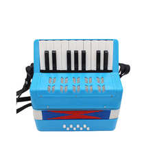 Mini accordion bass childrens toy little hand 17 organ parent-child early education 8 childrens key instrument beginner