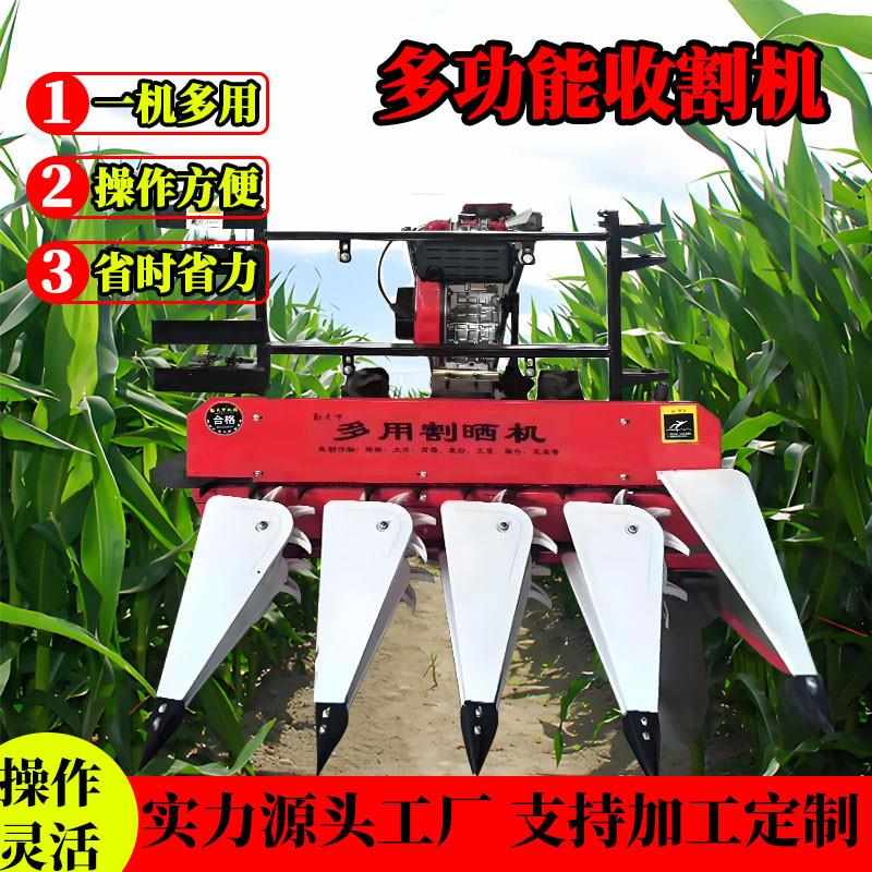 2026年小型家用割晒机怎么选？为什么四轮拖拉机式收割机正成小地块主力？