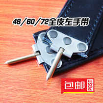 72 cowhide thickened left hand 48120 full 80 accordion leather bass 60 24 96 widened 32 belt