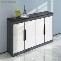 Aluminum alloy storage cabinet household shoe cabinet living room balcony storage cabinet display cabinet bathroom waterproof cabinet bathroom side