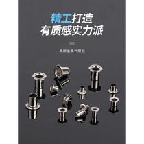 Eyelet button hollow rivet advertising buttonhole air eye button canvas thickened air hole button tarpaulin buckle metal buttonhole