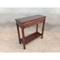 Solid wood sofa side table and corner table narrow side table and side cabinet living room small coffee table new Chinese style long table simple rectangular shape