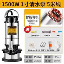 Submersible pump 220v water pump high power durable agricultural sewage pump stainless steel household high lift small water pumping