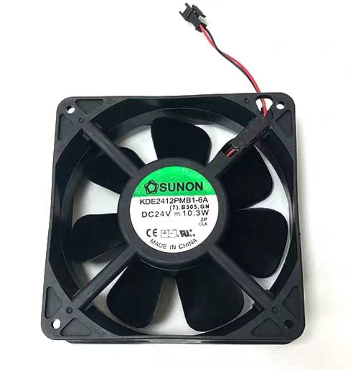 Brand new SUNON KDE2412PMB1-6A 12038 24V10 3W 12CM Siemens frequency inverter fan