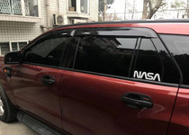 FORD EVEREST ROADSHAKER window rain eyebrow rain shield rain bar rain shield anti-scratch