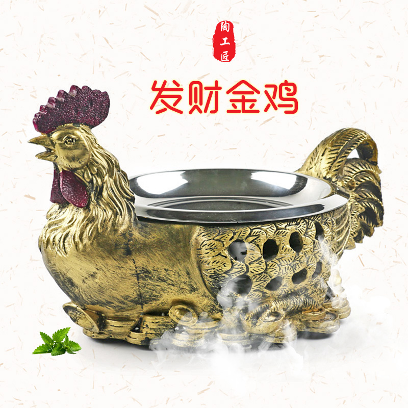 Lobster fish plate special fried chicken Hotel dry ice tableware High-end plate Club restaurant special shaped artistic conception creativity