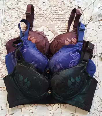 At a loss clearance counter thick cotton A cup small breasts luxury lace fashion exquisite gathering adjustment bra
