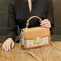 ITSK Package woman 2021 new wave fashion small crowdsourced air skew satchel bag 100 lap single shoulder carry-on small square bag