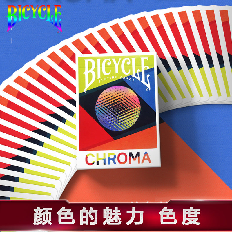 bicycle bicycle poker tide brand chroma imported collection creative fashion flower cut poker card