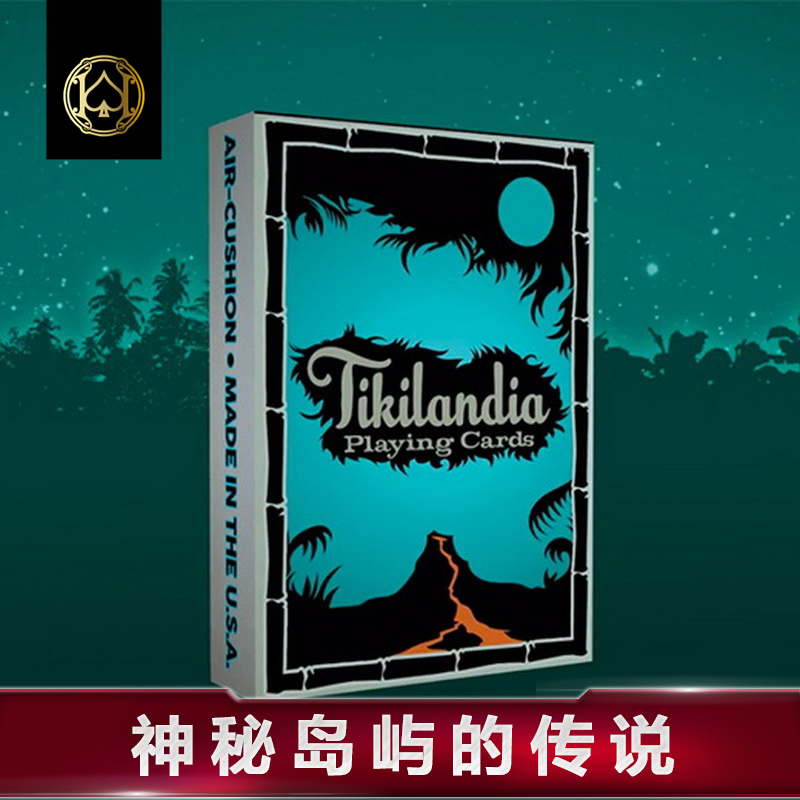 Huiqi Poker Tikilandia Playing Cards Tiki Island Import Collection Flower Cut Playing Cards