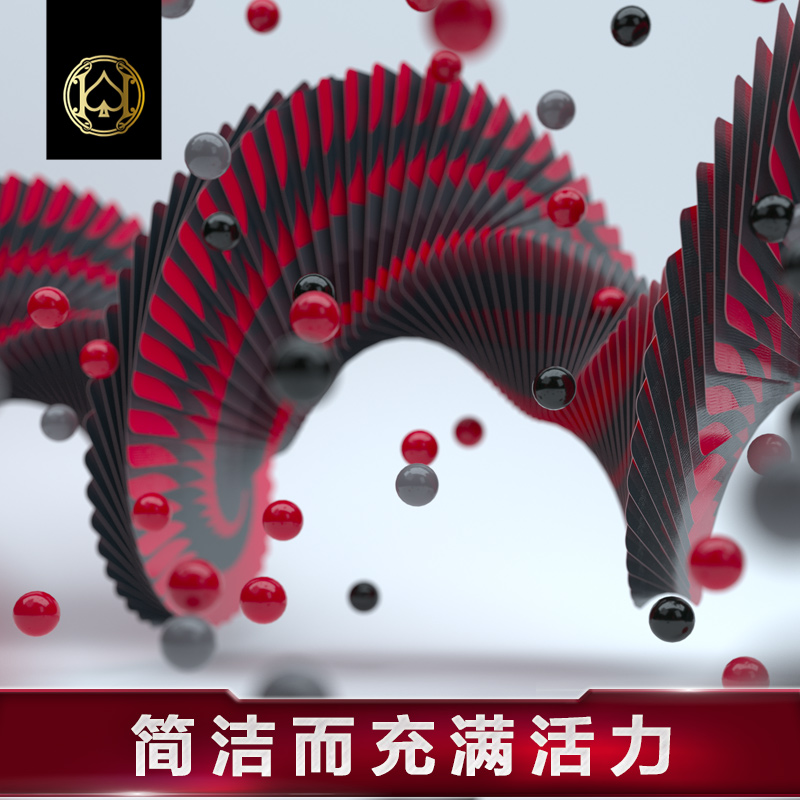 Huiqi Import Collection Flower Cut Playing Cards The Seers Fashion Trend Cards