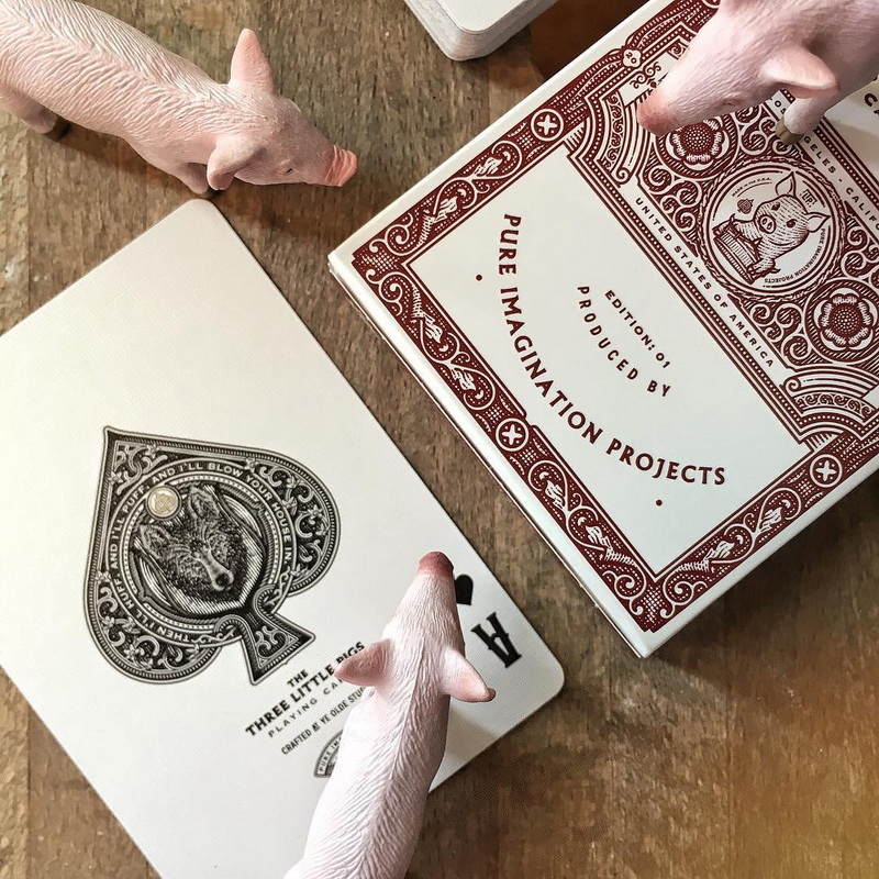 The Three Little Pigs import collection of American poker