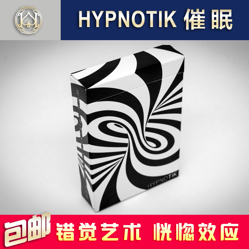 Huiqi Poker HYPNOTIK Playing Cards Hypnosis Import Collection Flower Cut Playing Cards