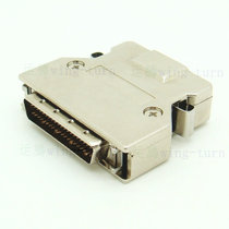 Totem FMD40M-AL SCSI connector iron shell type HPDB40 core press wire male head cable plug
