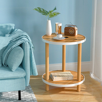 Modern bedroom simple coffee table table home living room sofa side a few simple bedside small square table rental house rack