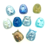 Кристаллические капли капель подвеска Da fei corporal puding dog dog -плесень избрасывание пирог с сахарной гипсовой силиконовой плесенью сахар