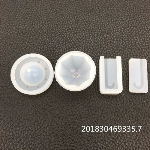 Игра с едой, трехмерный фондан, зонтик, форма, аксессуар ручной работы, 3D, зеркальный эффект