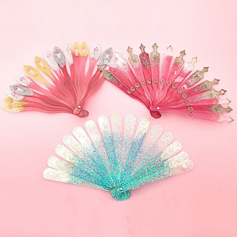 Crystal rubber DIY fan mould fan fan token fan utility fan drop mould