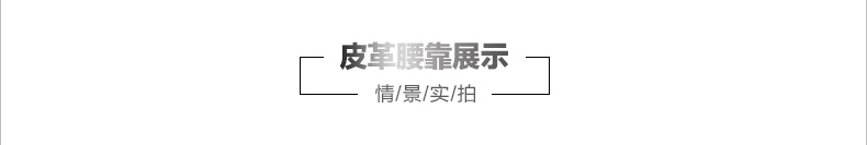 福特 官方正品  皮革汽车靠垫腰靠 汽车靠背护腰 汽车用品家居品