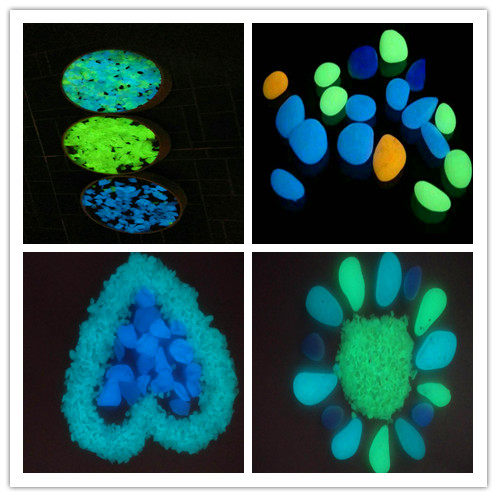 Natural garden landscape paving luminous diffuse road landscape landscaping luminous luminous stone adhesive stone adhesive glue