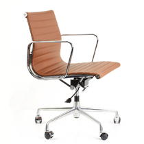Ims ergonomic leather chair household sedentary comfort office chair study simple switch chair