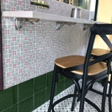 Гонконг -стиль цветочный кирпич 300*300 ретро -мозаичная ледяная комната