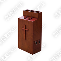 (Nazarene Carpenter)Christian Church Supplies Dedication Box Fellowship Dedication Box Love Box with envelope rack New