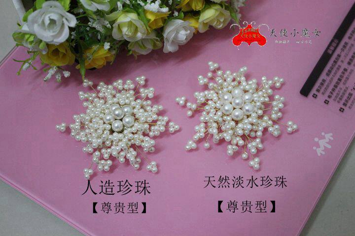 Broche femme en Nacre - Ref 1187160 Image 16