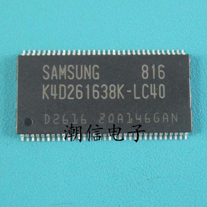 K4D261638K-LC40 LCD motherboard dynamic frame memory brand new net price can be bought directly